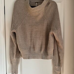 Free People Tan Sweater